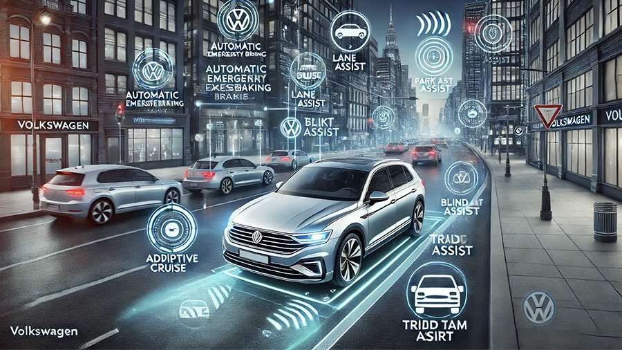 Hệ Thống Hỗ Trợ Người Lái Của Volkswagen Có Gì? Hệ Thống Hỗ Trợ Người Lái Của Volkswagen Có Gì?